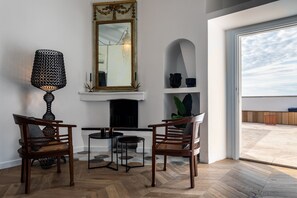 Exclusive Apartment, Ensuite, Sea View (Stella) | Lounge - Casa Di Angeli (Corbara)