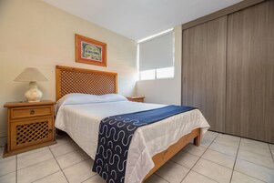 Standard Apartment, 2 Bedrooms | 2 bedrooms, blackout drapes, iron/ironing board, free WiFi