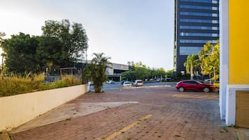 Free parking nearby, limited parking