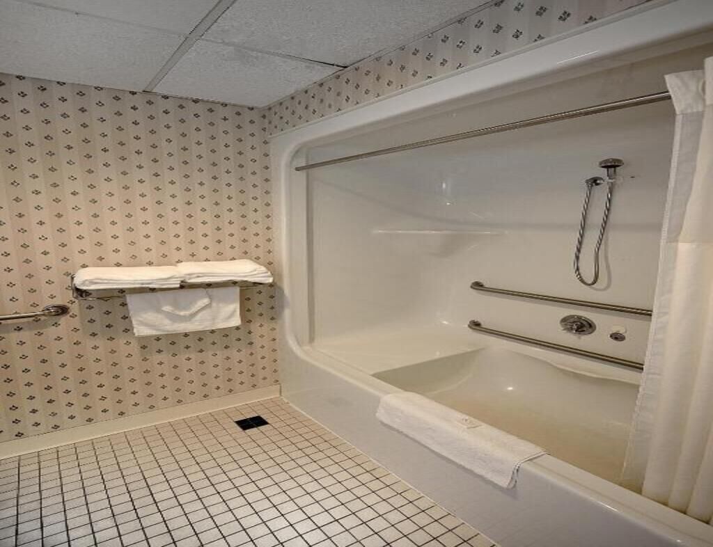 Bañera y secador de pelo