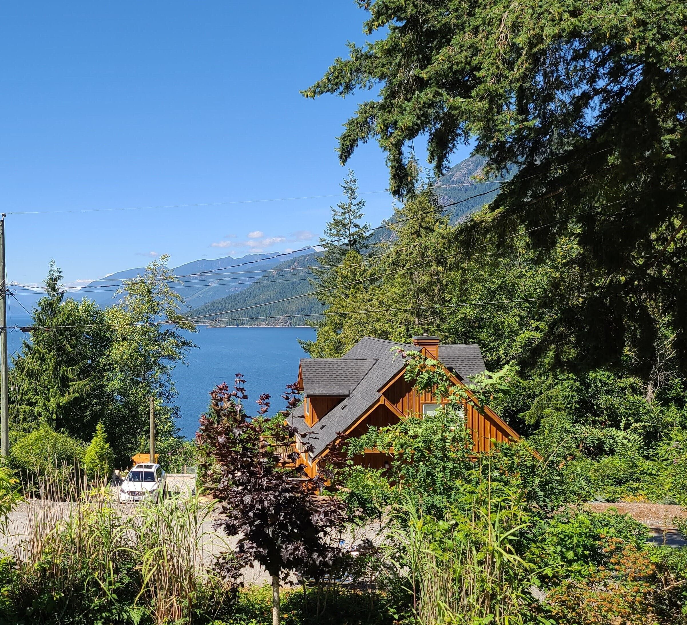 Vue depuis l’hébergement