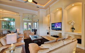 Televisie en een muziekbibliotheek