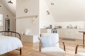 1 sovrum, strykjärn/strykbräda, resesäng och wi-fi