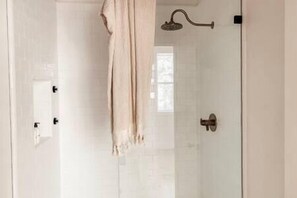 Hair dryer, towels