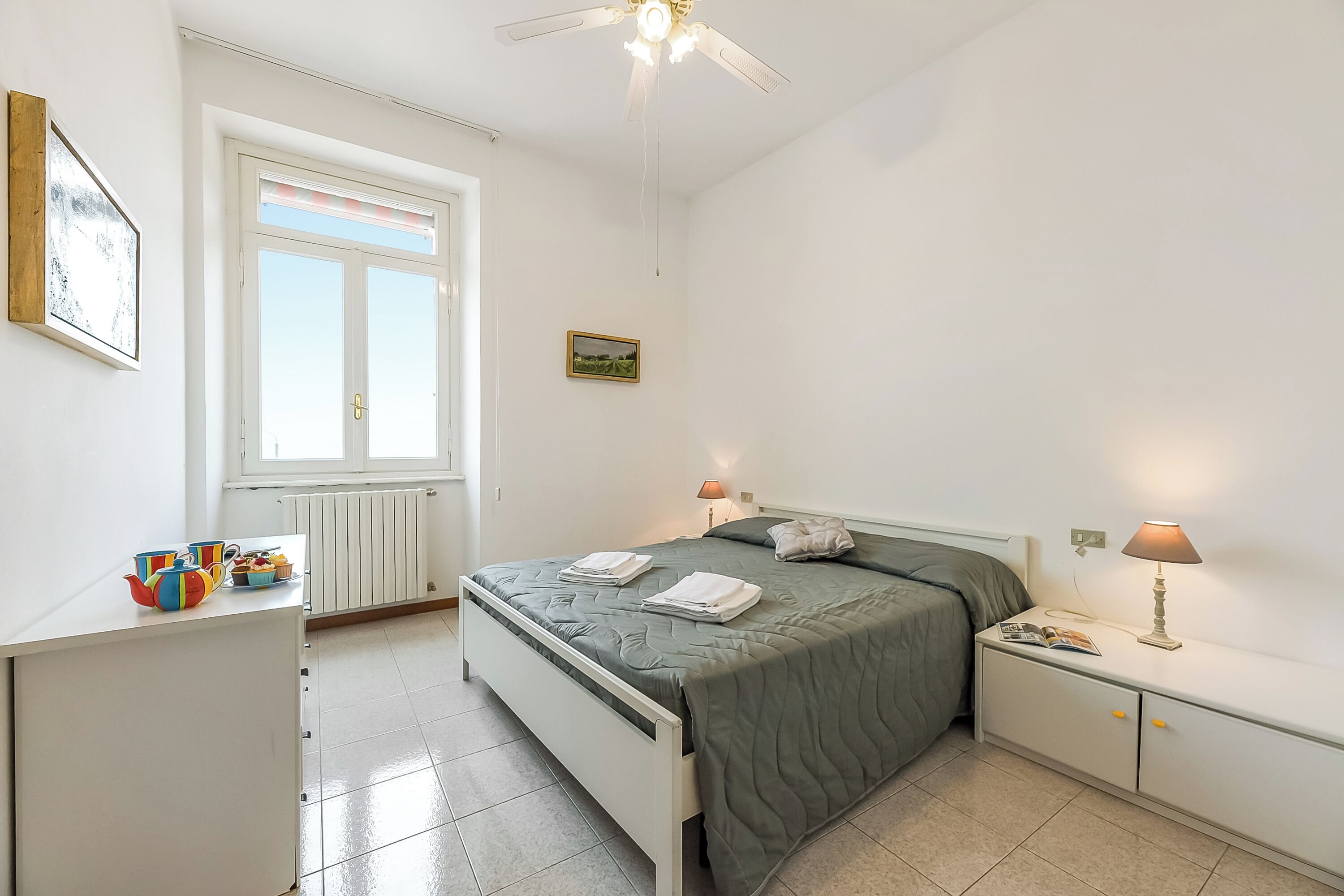 Apartamento familiar, varias habitaciones, junto al lago (Bella Varenna) | 2 dormitorios y ropa de cama