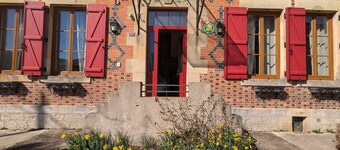 Gemütliches Ferienhaus in Futeau: WLAN, schöne Lage, 3 Zimmer, nahe Verdun und Reims