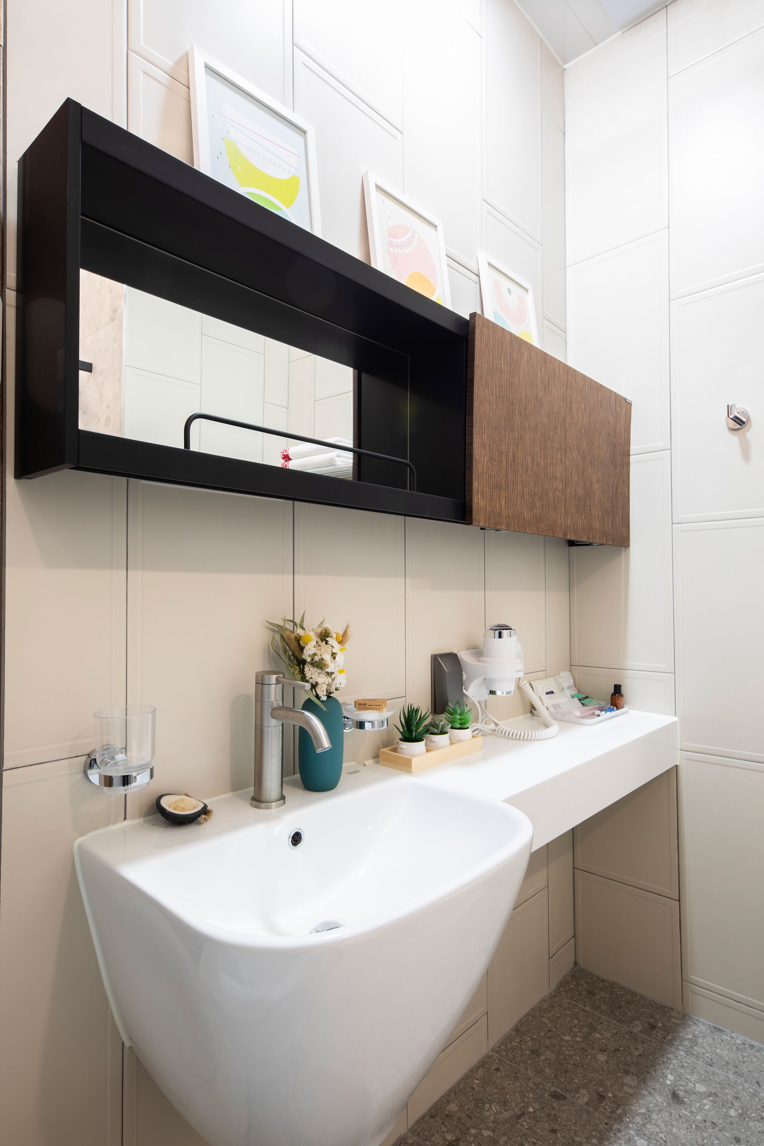 free toiletries, hair dryer, bathrobes, slippers