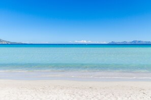 Beach nearby, white sand