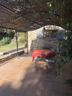 Restauration en plein air