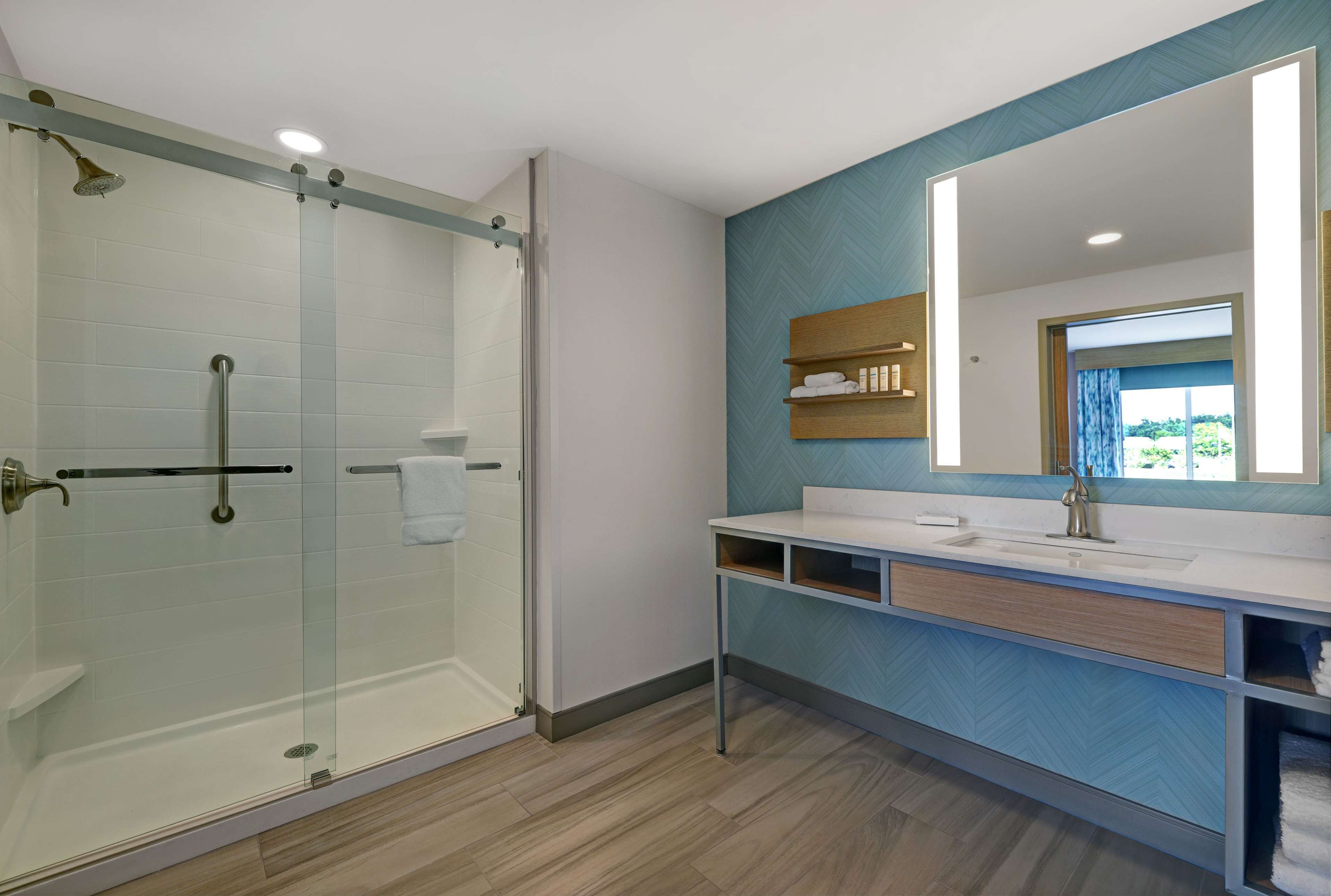 Douche de la salle de bain