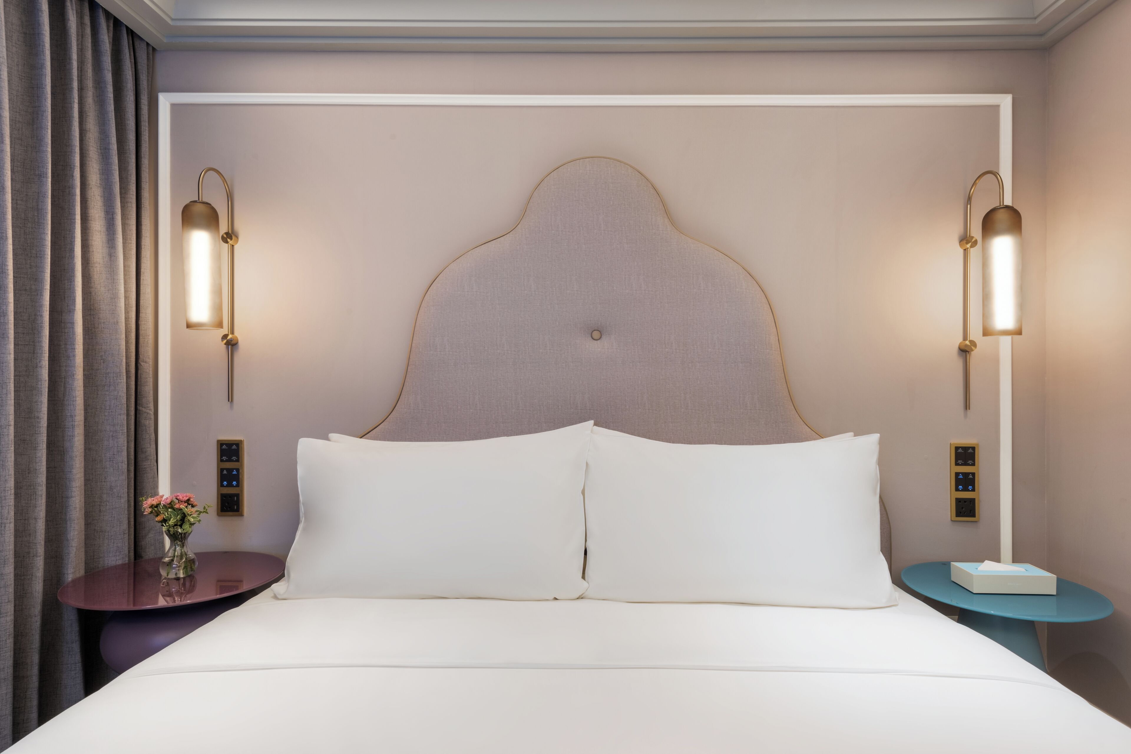 標準客房, 1 張特大雙人床 | 迷你吧、隔音、免費無線上網