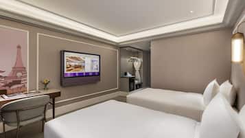 Standard Room, 2 Single Beds | Minibar, soundproofing, free WiFi