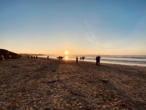 Tæt på stranden