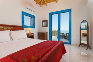 6 bedrooms, iron/ironing board, free WiFi, bed sheets - Villa private pool, panoramic view! (Volimes, zakinthos)