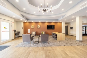 Sala de estar en el lobby