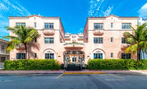 Fassade der Unterkunft