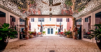 Patio, balcany or terrace at Secret Garden Miami Beach