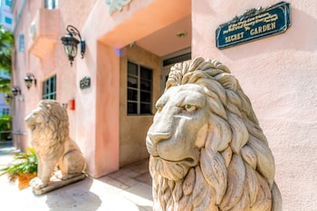 Hotel Exterior at Secret Garden Miami Beach