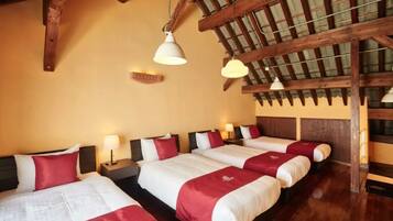 2 bedrooms, desk, free WiFi, bed sheets
