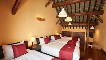 2 bedrooms, desk, free WiFi, bed sheets
