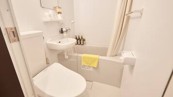 Hair dryer, towels