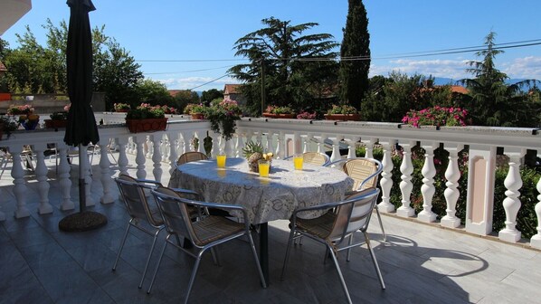 Restauration en plein air