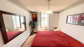 2 chambres, fer et planche Ă repasser, Wi-Fi, draps fournis