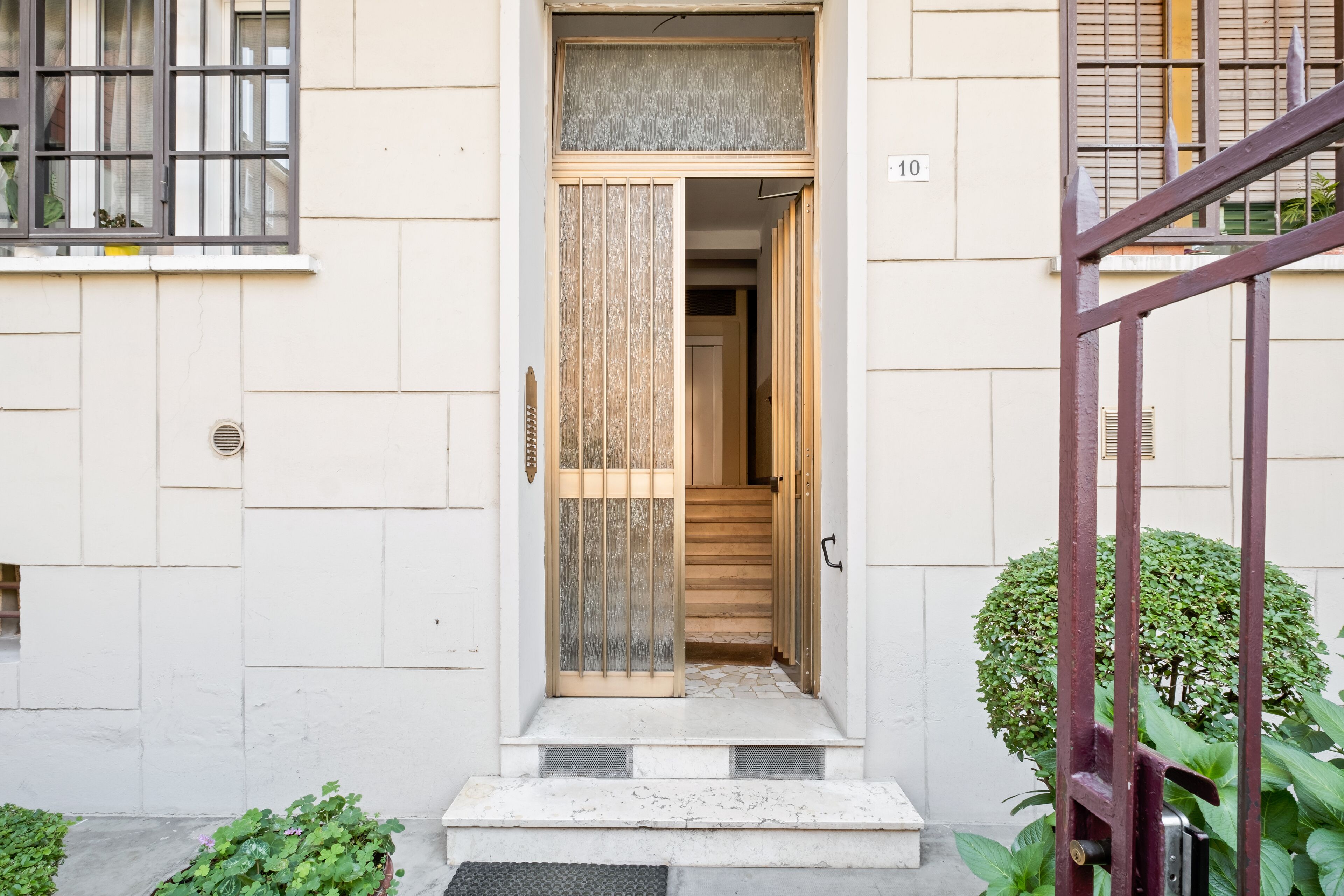 Ingresso della struttura