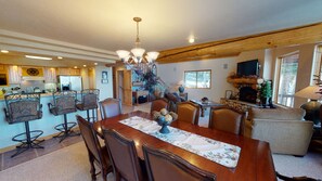Dining - Views | Hot Tub | Pool Table | Peralta Pines Cabin (Angel Fire)