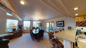 Interior - Views | Hot Tub | Pool Table | Peralta Pines Cabin (Angel Fire)