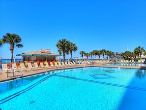 Indoor pool, outdoor pool