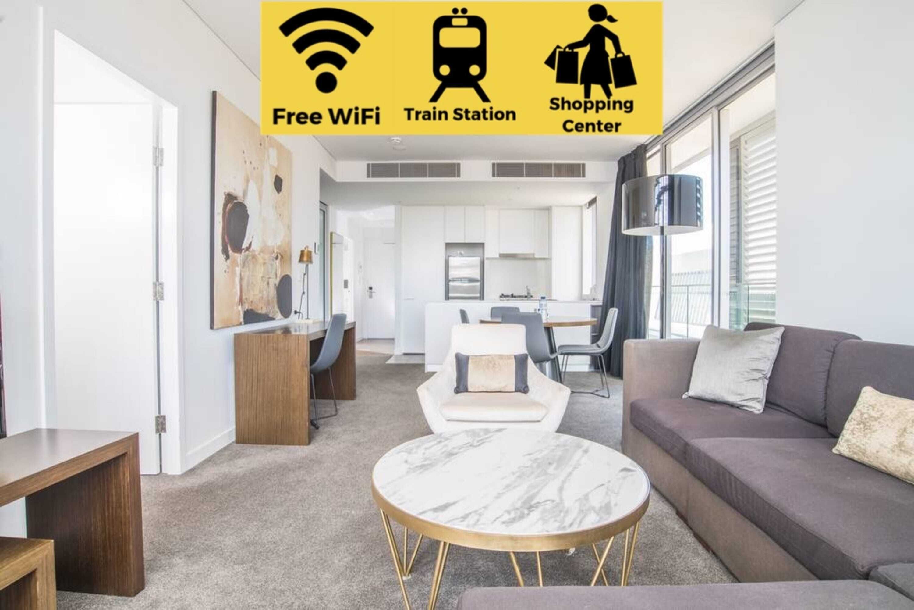 Modern Hotel Apartment 2bedroom at Chatswood