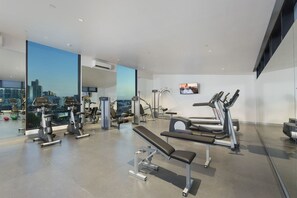 Fitness facility - Melbourne Short Stay Apartments Power Street (Melbourne)
