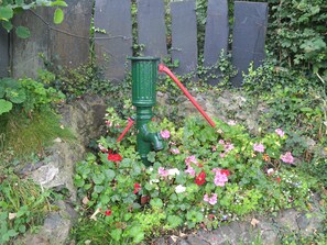 Property grounds - 2 bedroom accommodation in Bryncrug, near Tywyn (Bryncrug, near Tywyn)
