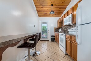 Fridge, microwave, coffee/tea maker