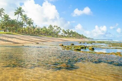 Suite Espaçosa em Hospedaria Proximo a Praia de Vilas