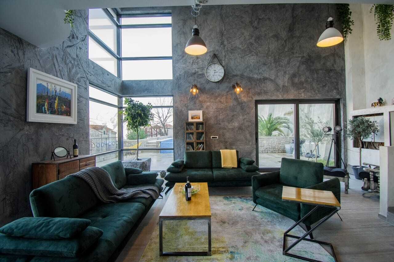 Smart-TV, Kamin, Videospiele, DVD-Player