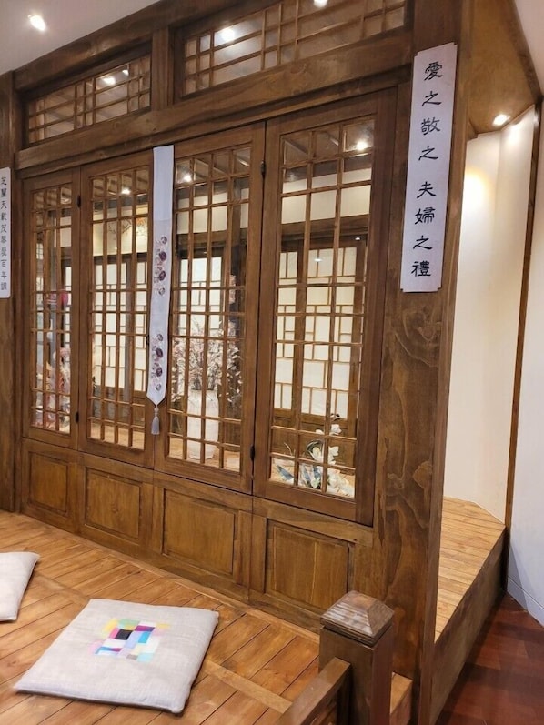 Lobby sitting area