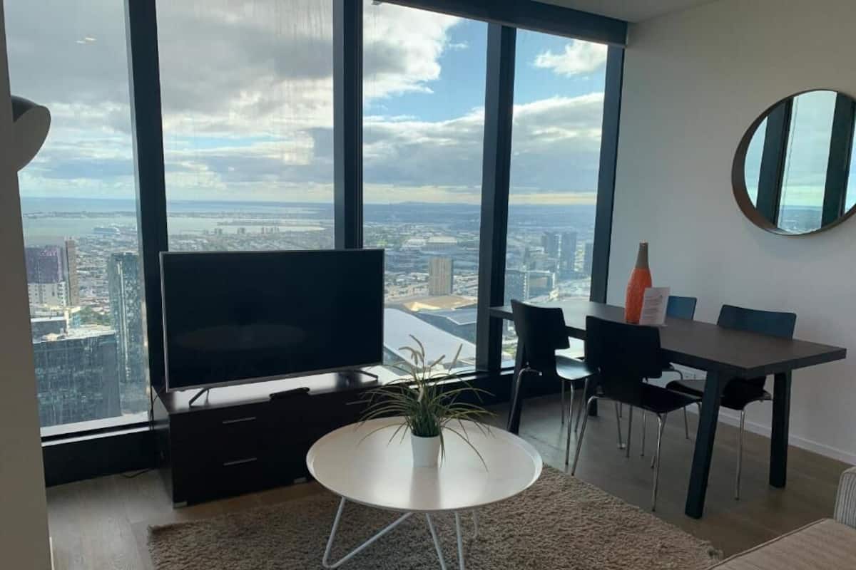 Departamento Deluxe, 2 habitaciones | Área de sala de estar
