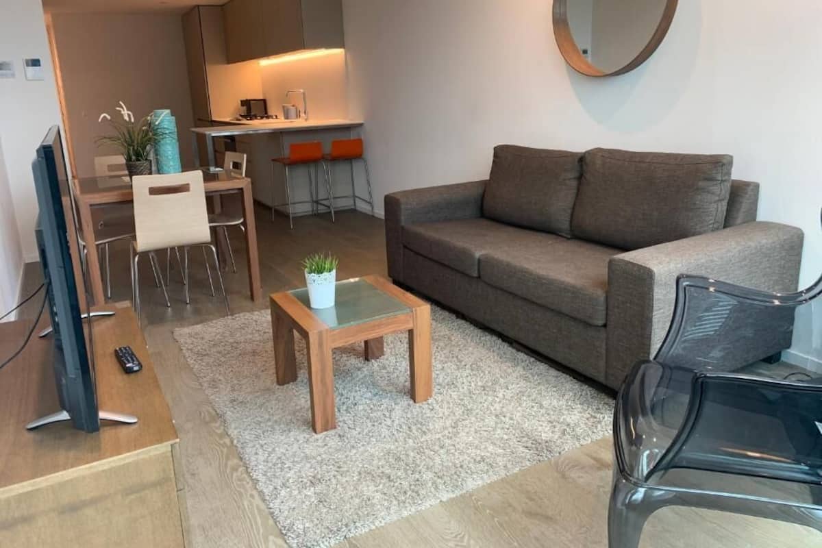 Departamento ejecutivo, 2 habitaciones | Área de sala de estar
