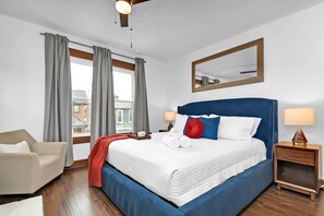 2 makuuhuonetta, silitysrauta/-lauta, Wi-Fi, vuodevaatteet