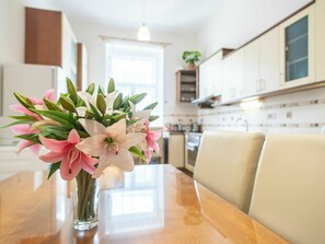 Private kitchen - Cosy apartment for 18 people with hot tub, WIFI and TV (Prague)