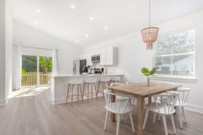 Dining - Brand NEW Beach House with HEATED pool! (St. Augustine)