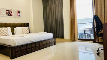 Superior Apartment, 1 Bedroom | Premium bedding, down duvets, in-room safe, individually decorated