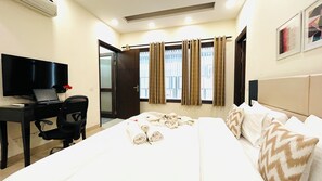 Standard-Apartment, 2 Schlafzimmer | 1 Schlafzimmer, Bettwäsche aus ägyptischer Baumwolle