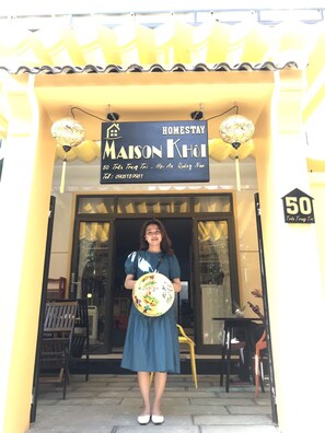 Fachada de la propiedad