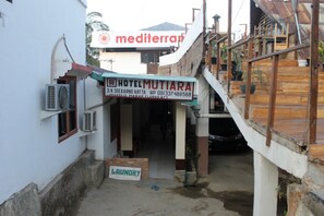Facciata della struttura