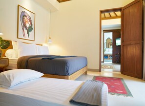 Villa, 3 Bedrooms | 3 bedrooms, desk, free WiFi, bed sheets - Villa Brabhan Seminyak (Seminyak)