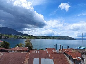 Uitzicht vanuit de kamer