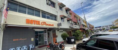 Fachada del alojamiento